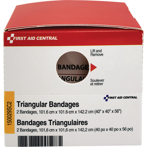 Recharge de bandages Triangulaires SmartCompliance Nassau Supply