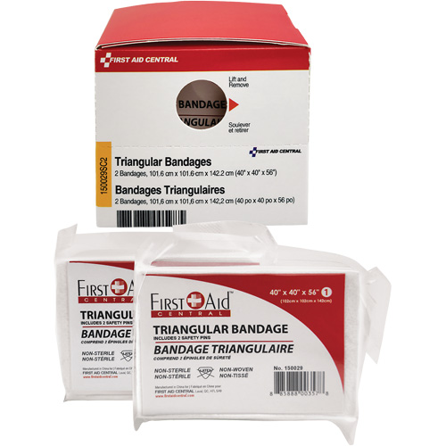 Recharge de bandages Triangulaires SmartCompliance Nassau Supply
