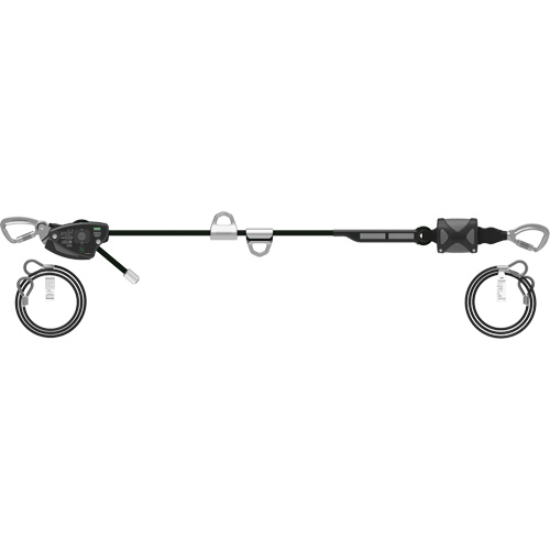 Corde de 60' pour ligne de vie temporaire horizontale, Corde d'alpinisme Nassau Supply
