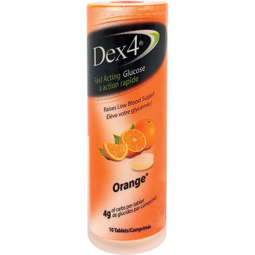 Comprim&eacute;s de glucose &agrave; action rapide Dex4 Nassau Supply