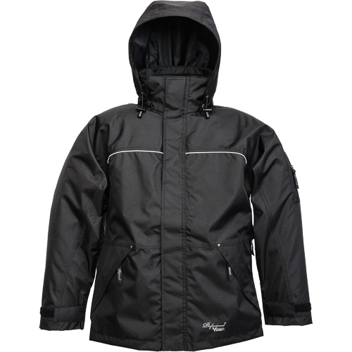 Thor 300D Trilobal Jacket, Polyester, Large, Black Nassau Supply