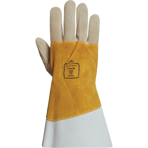 Gants de soudage &agrave; l'arc TIG Endura, Cuir fleur de vache, Taille Petit/7 Nassau Supply