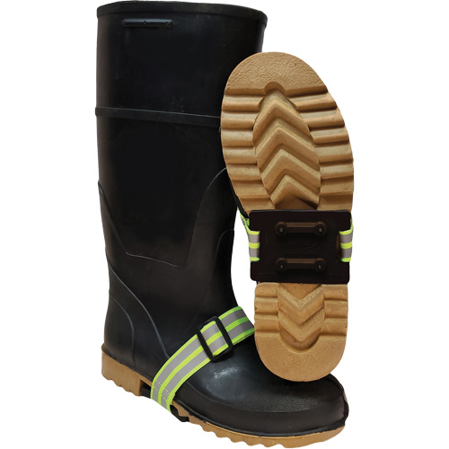 Icetred Mid-Sole Traction Device with Non-Defined Heel, Rubber/Tungsten Carbide, Stud Traction, One Size Nassau Supply