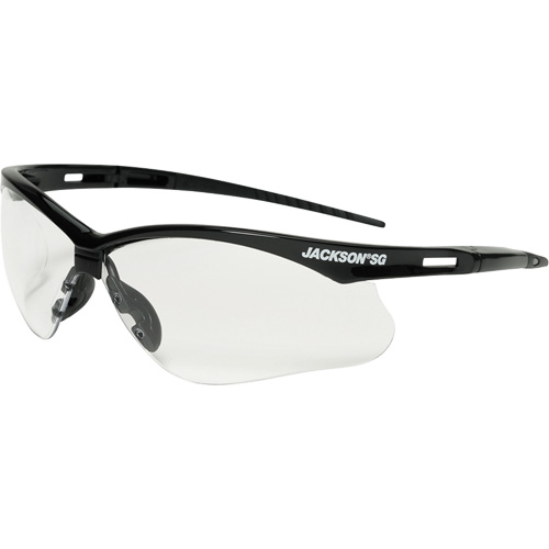Lunettes de s&eacute;curit&eacute;, Lentille Transparent, Antibu&eacute;e, ANSI Z87+/R&eacute;pond ou surpasse la norme CSA Z94.3 Nassau Supply