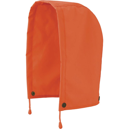 5400H Capuchon de veste de s&eacute;curit&eacute; imperm&eacute;able 300D Trilobal antid&eacute;chirure, Orange haute visibilit&eacute;, Polyester Nassau Supply