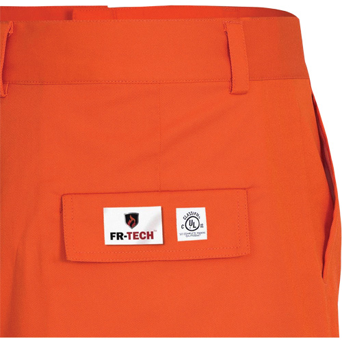 7763 Pantalon de s&eacute;curit&eacute; haute visibilit&eacute; r&eacute;sistant aux arcs &eacute;lectriques FR-Tech 88/12, 38, x 32, Orange haute visibilit&eacute;, 9,7 cal/cm² Nassau Supply