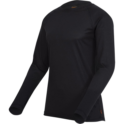 D2200A Ensemble de sous-v&ecirc;tements &agrave; s&eacute;chage rapide et &eacute;vacuation de l'humidit&eacute; de premi&egrave;re qualit&eacute;, Hommes, T-petit, Noir Nassau Supply