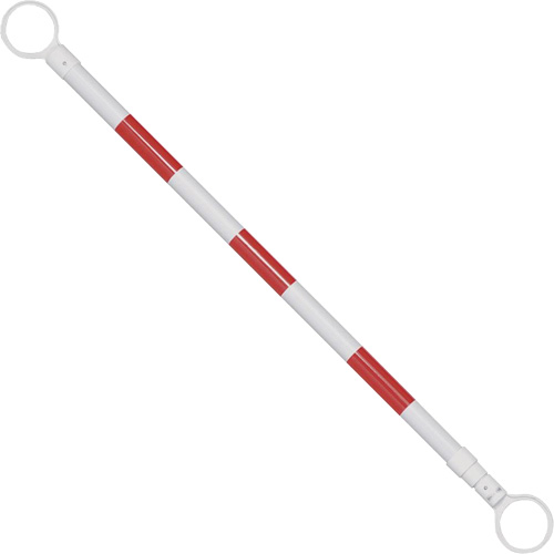 189 Tige de connexion, Longueur d&eacute;ploy&eacute;e de 7' 7", Rouge/Blanc Nassau Supply