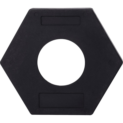 2320 Stackable Delineator Base, 17 lbs. Nassau Supply