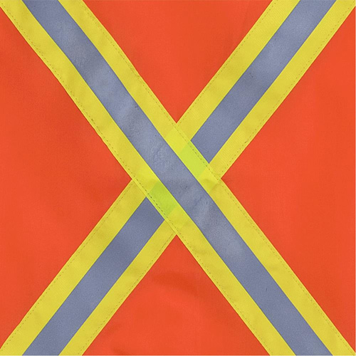 353 Drapeau avec bande r&eacute;fl&eacute;chissante, Polyester Nassau Supply