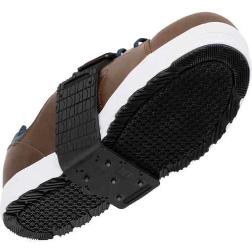 Slim Profile Ice Cleat, Tungsten Carbide, Stud Traction, One Size Nassau Supply