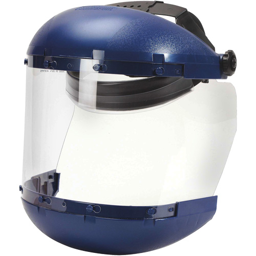 Masque protecteur avec coque double de la s&eacute;rie 380 Premium, Ac&eacute;tate, Suspension Rochet Nassau Supply