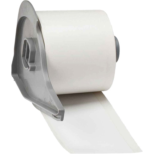 Multi-Purpose Matte Label Tape, Polypropylene, White, 2" Width Nassau Supply