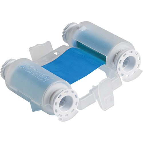 R6900 Series Snap-In Printer Ribbon, 2" x 150', Blue Nassau Supply