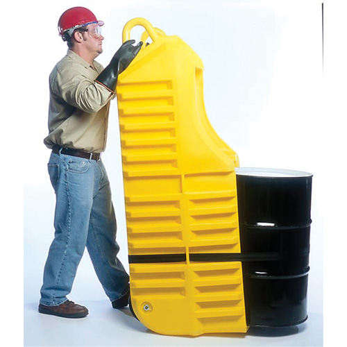 Drum Dolly, 26.5" L x 26.5" W x 5" H, 800 US gal. Spill Cap. Nassau Supply