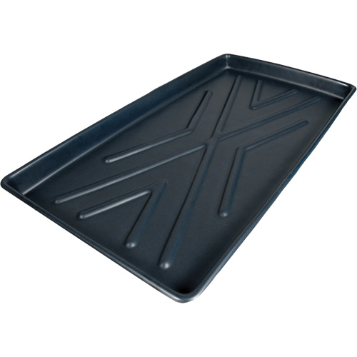 Single-Tray Ultra-Rack Containment Tray&reg;, 44" L x 23.5" W x 2.8" H, 8 US gal. Spill Capacity Nassau Supply