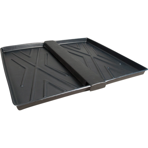 Double-Tray Ultra-Rack Containment Tray&reg;, 48" L x 44" W x 2.8" H, 16 US gal. Spill Capacity Nassau Supply