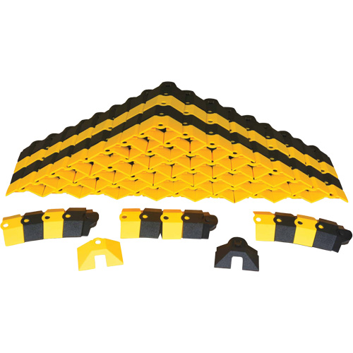 24-Foot Bulk Box Ultra-Sidewinder Cable Protection System&reg;, 288" x 9.8" x 1.4", 2000 lbs. (1 tons) Nassau Supply
