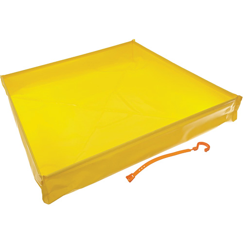 Flexible Ultra-Utility Tray&reg;, 30" L x 30" W x 4.8" H, 9.5 US gal. Spill Capacity Nassau Supply