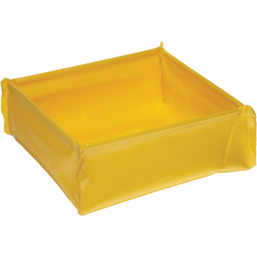 Flexible Ultra-Utility Tray&reg;, 12" L x 12" W x 4.8" H, 1.5 US Gal. Spill Capacity Nassau Supply