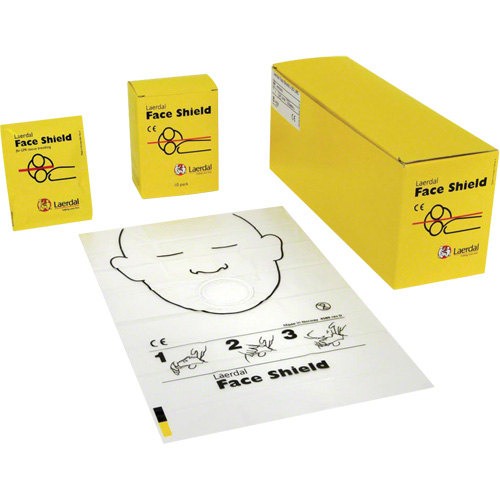 Laerdal&reg; Face Shield, Single Use Faceshield, Class 1/Class 2 Nassau Supply