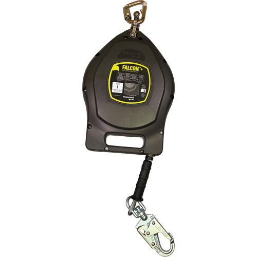Falcon+ Self-Retracting Lifeline, 50', Galvanized Steel, Swivel Nassau Supply