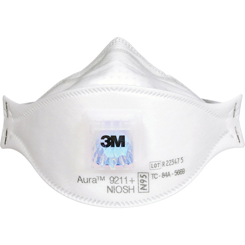 Aura 9211+ Particulate Respirator, N95, NIOSH Certified Nassau Supply