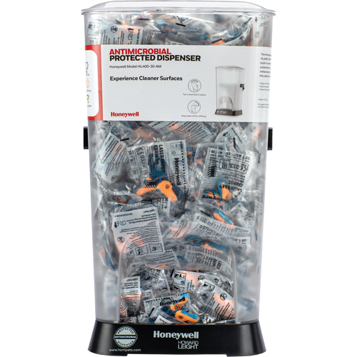 HL400 AM Corded Earplug Dispenser with LT-30 Earplugs Canister Nassau Supply
