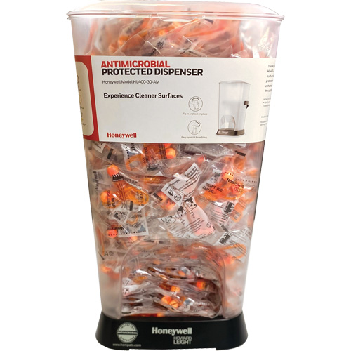 HL400 AM Corded Earplug Dispenser with TF-30 Earplugs Canister Nassau Supply