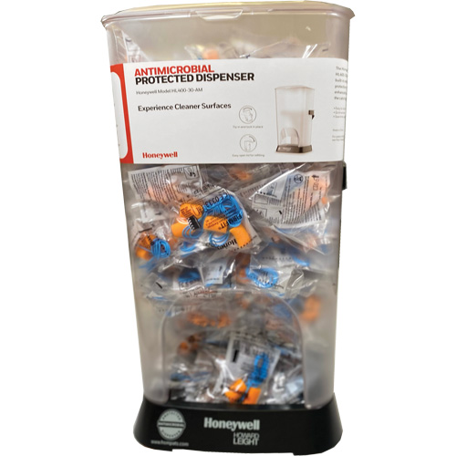 HL400 AM Corded Earplug Dispenser with FF-30 Earplugs Canister Nassau Supply