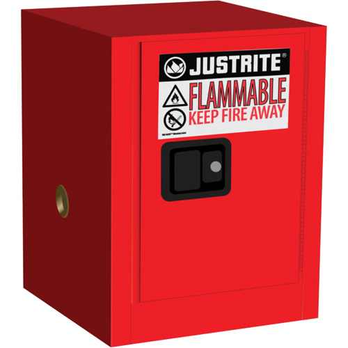 Armoire de comptoir pour produits inflammables Sure-Grip EX, 4 gal., 1 Porte(s), 17" La x 22" h x 17" p Nassau Supply