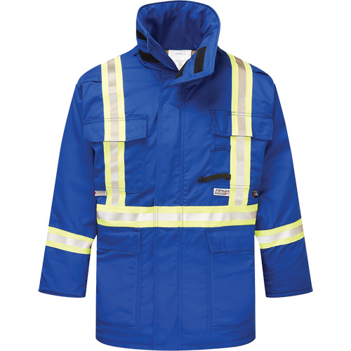 Parka isol&eacute; ignifuge 9 oz Avenger, Grand (grande taille), Bleu royal Nassau Supply