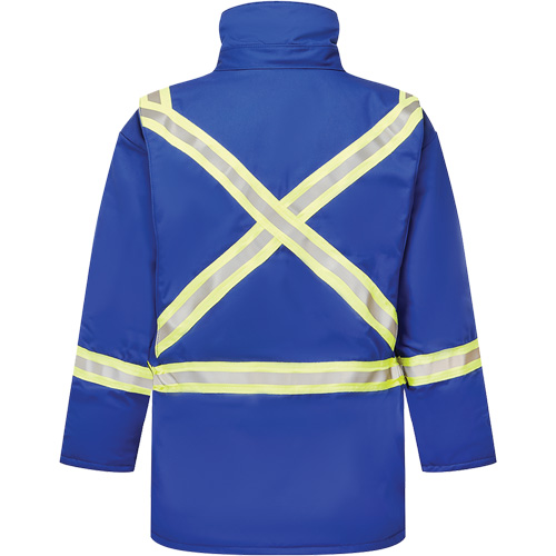 Parka isol&eacute; ignifuge 9 oz Avenger, Grand (grande taille), Bleu royal Nassau Supply