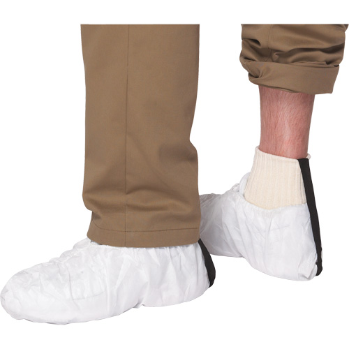 ProShield 30 Boot Covers, Large, Polypropylene, White Nassau Supply