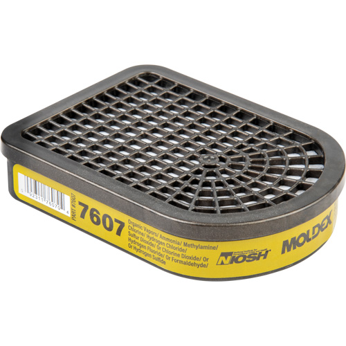 Cartouche pour respirateur semi-rectangulaire, Cartouche gaz/vapeur, Gaz multiples/Vapeurs Nassau Supply