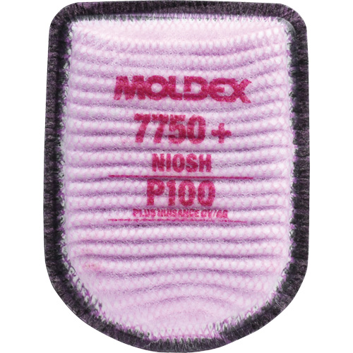 Filtre pour respirateur semi-rectangulaire avec IonicAir Filtration Technology, Filtre contre les particules avec suppresion de vapeurs nuisibles, Vapeurs organiques/Gaz acides/P100+ Nassau Supply