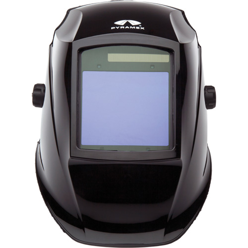 Leadhead&reg; Auto Darkening Welding Helmet, 3.8" L x 3.4" W View Area, 9 - 13 Shade Range, Black Nassau Supply