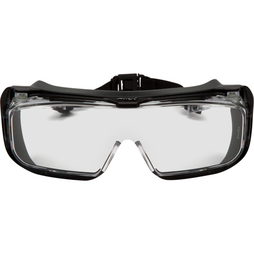 Lunettes &agrave; coques de s&eacute;curit&eacute; Cappture Plus, Lentille Transparent, Antibu&eacute;e, Ventilation Ferm&eacute; Nassau Supply