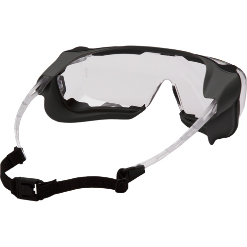 Lunettes &agrave; coques de s&eacute;curit&eacute; Cappture Plus, Lentille Transparent, Antibu&eacute;e, Ventilation Ferm&eacute; Nassau Supply