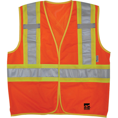 Veste Open Road “BTE”, Orange haute visibilit&eacute;, Moyen/Petit Nassau Supply