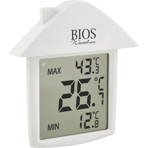 Suction Cup Thermometer, Non-Contact, Digital, -13-122°F (-25-50°C) Nassau Supply