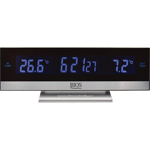 Thermom&egrave;tres int&eacute;rieurs/ext&eacute;rieurs avec alarme, Sans contact, Num&eacute;rique, -22-140°F (-30-60°C) Nassau Supply