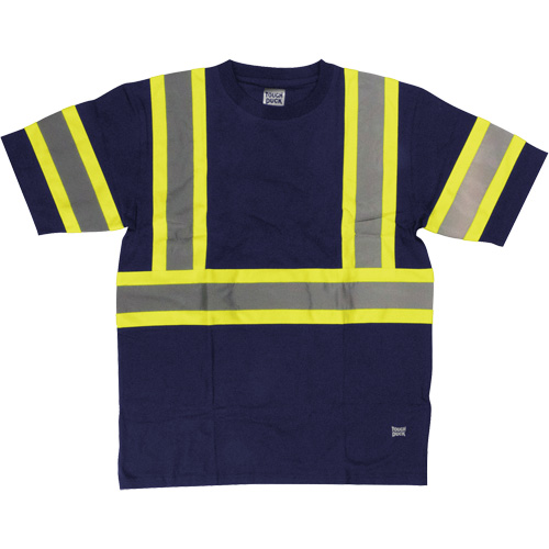 Chemise de s&eacute;curit&eacute; &agrave; manches courtes, Coton, T-petit, Bleu marin Nassau Supply
