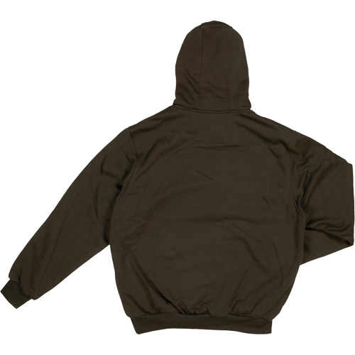 Water Repellent Fleece Pullover Hoodie, Men's, Small, Black Nassau Supply