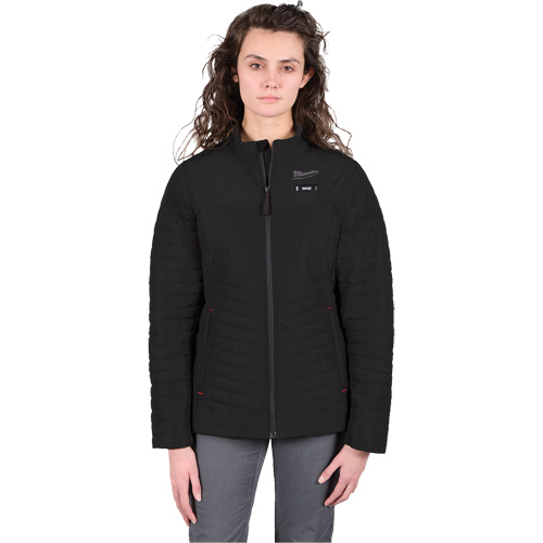 Manteau chauffant M12 Axis avec pile, Femmes, Moyen, Noir Nassau Supply