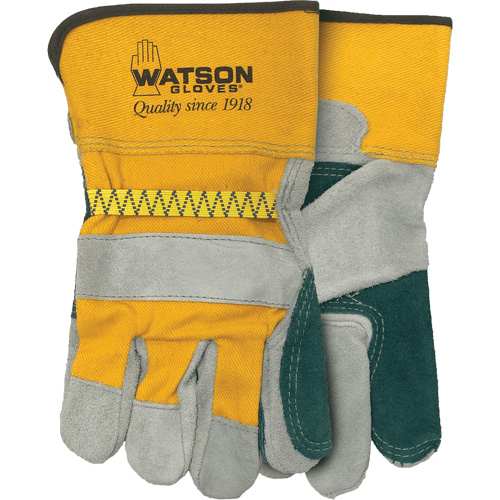 Gants d'ajusteur Mad Dog, Taille unique, Paume en Cuir de vache refendu Nassau Supply