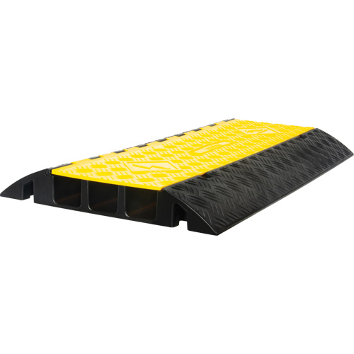 Polyurethane Cable Protector, 3 Channels, 35.43" L x 19.69" W x 3" H Nassau Supply