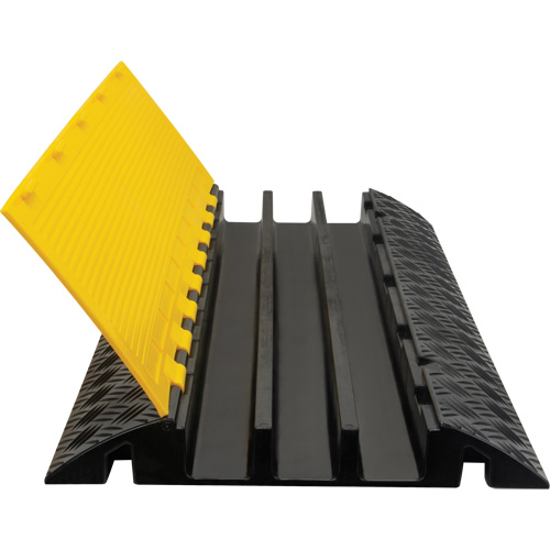 Polyurethane Cable Protector, 3 Channels, 35.43" L x 19.69" W x 3" H Nassau Supply