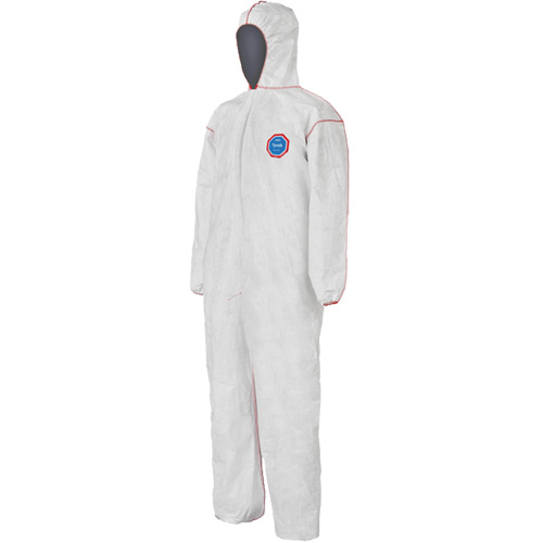 Combinaisons SFR avec cagoule, Moyen, Blanc, Tyvek 400 Nassau Supply