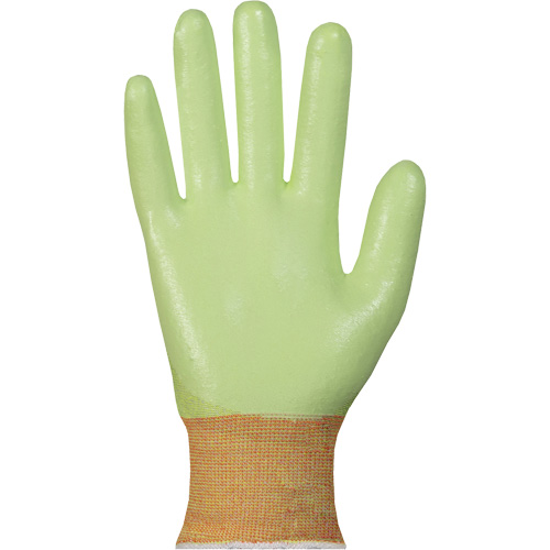 Gants r&eacute;sistant aux coupures haute visibilit&eacute; S18TAXFN, Taille 6, Calibre 18, Rev&ecirc;tement Mousse de nitrile, Enveloppe en TenActiv, ASTM ANSI niveau A9 Nassau Supply